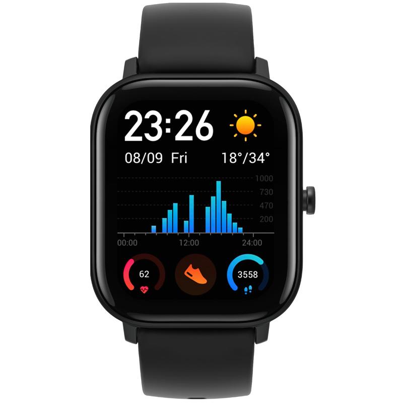 SmartWatch Amazfit GTS Black - Maximus Gaming Hardware