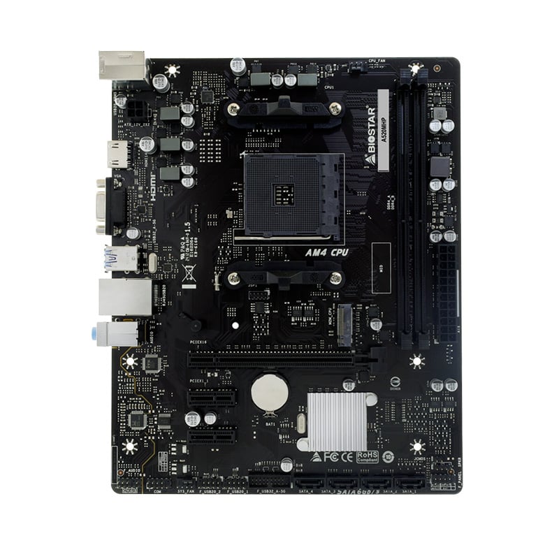 MOTHERBOARD AM4 BIOSTAR A520MHP