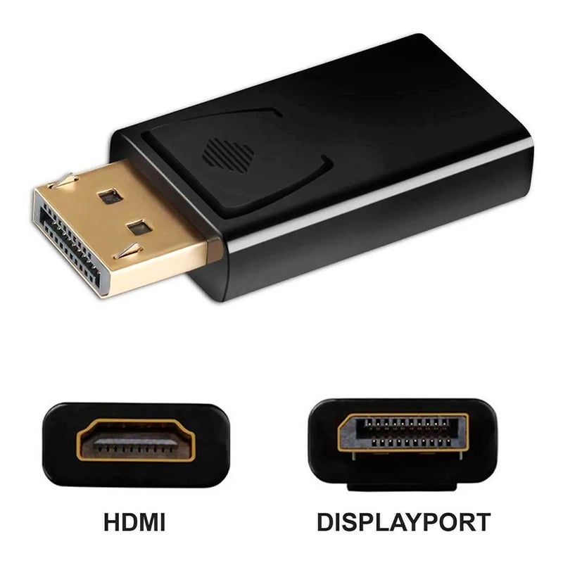 ADAPTADOR INTCO DISPLAYPORT MACHO A HDMI HEMBRA