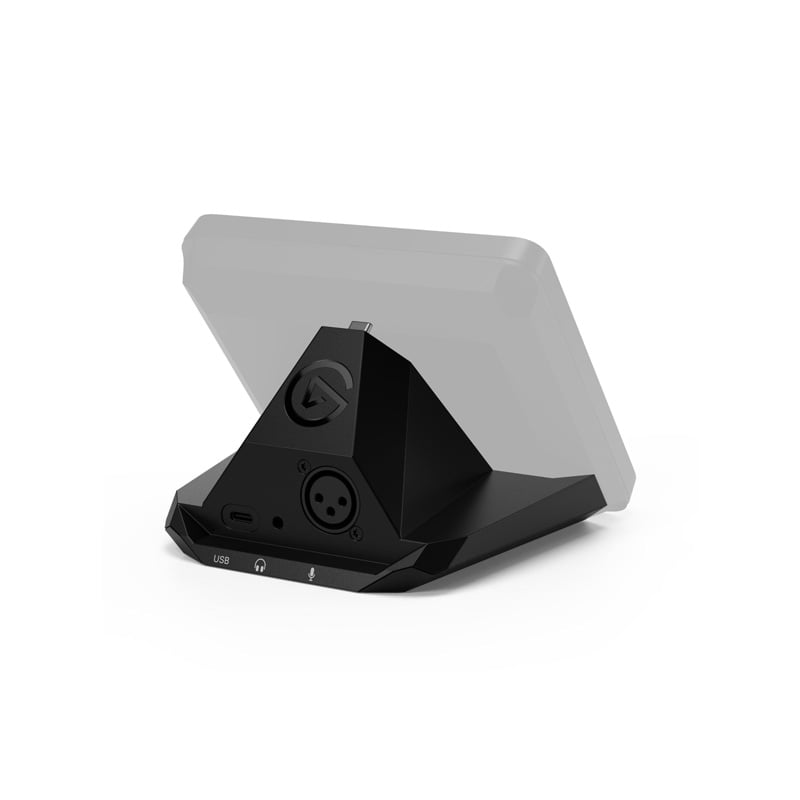 BASE PARA STREAM DECK ELGATO XLR + PUERTO DE MICRÓFONO XLR