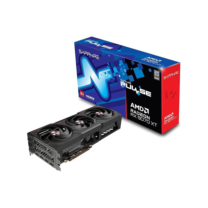 PLACA DE VIDEO AMD RADEON SAPPHIRE PULSE RX 9070 XT 16GB GDDR6