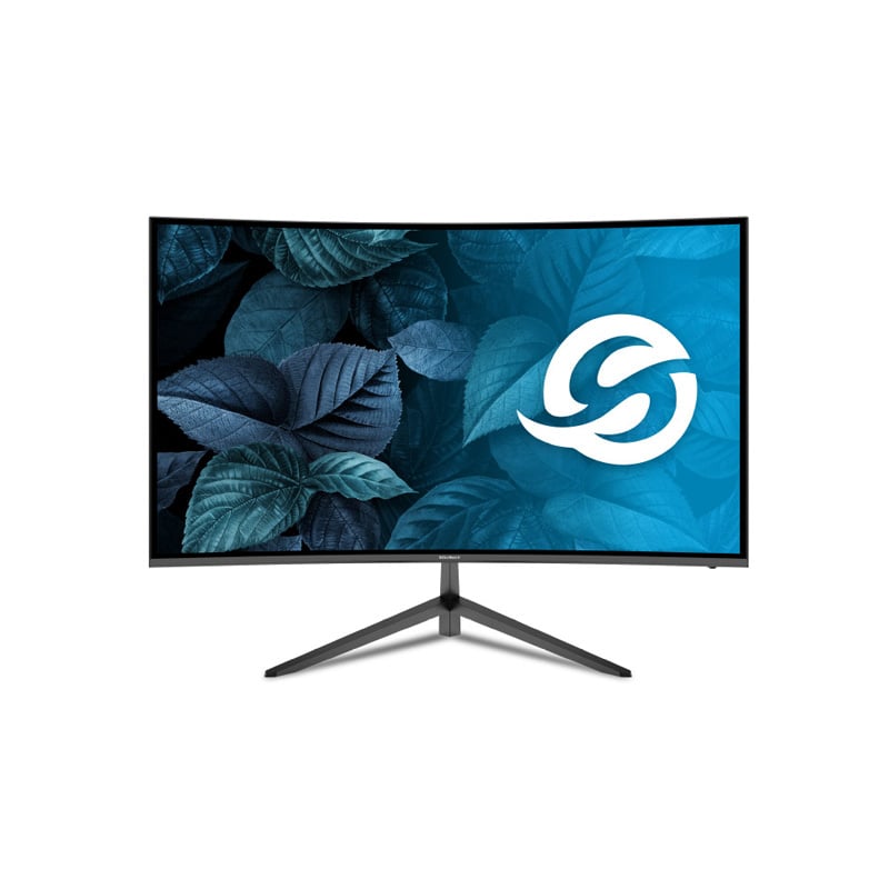 MONITOR GAMER CURVO LED SOLARMAX 24" SX24C7 100HZ FHD HDMI - BLACK