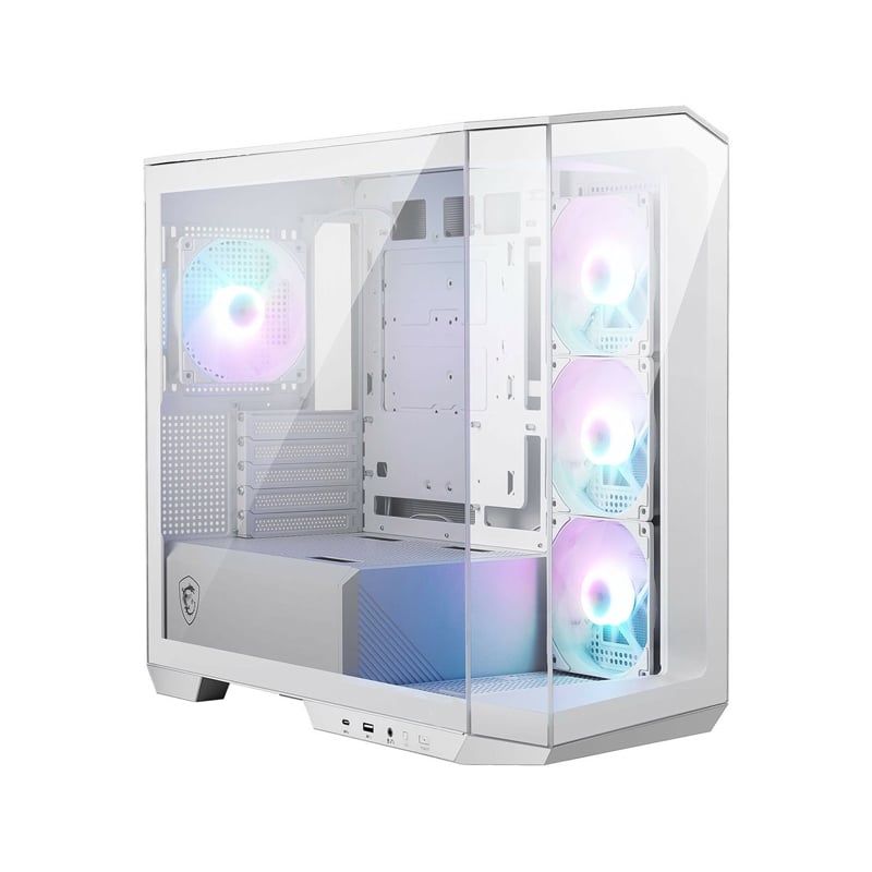 GABINETE MSI MAG PANO M100R PZ WHITE - FAN X4 ARGB