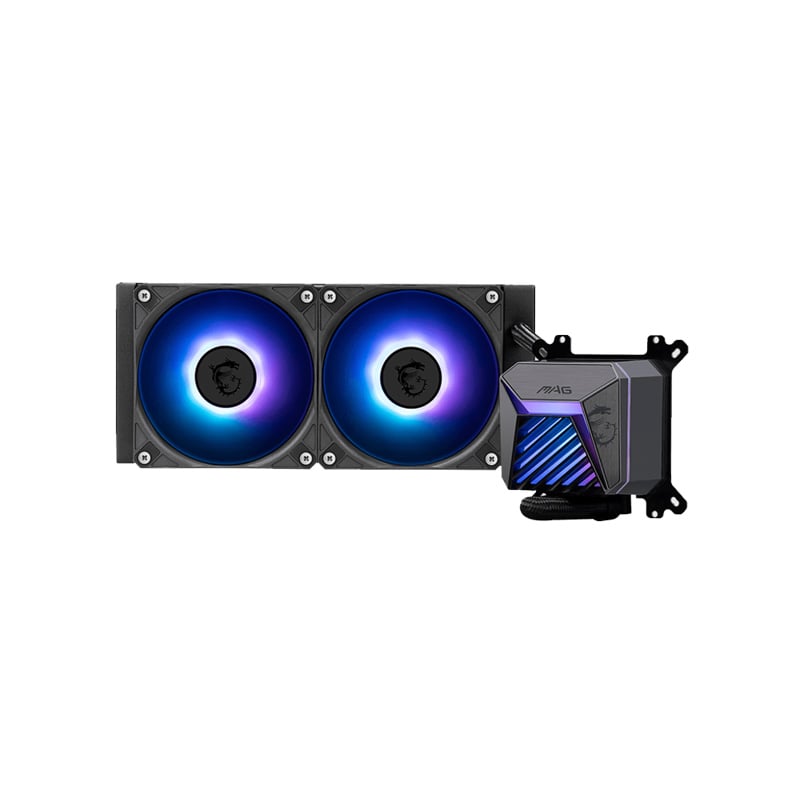 CPU WATER COOLER 240MM MSI MAG CORELIQUID A15 240 ARGB - BLACK