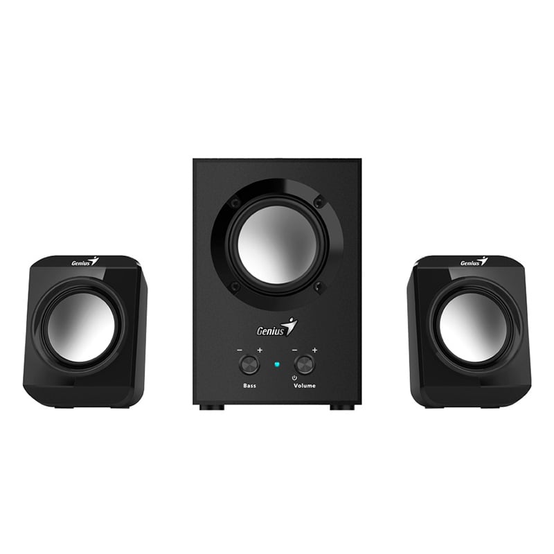 PARLANTES GENIUS SW-G2.1 300 10W BLACK