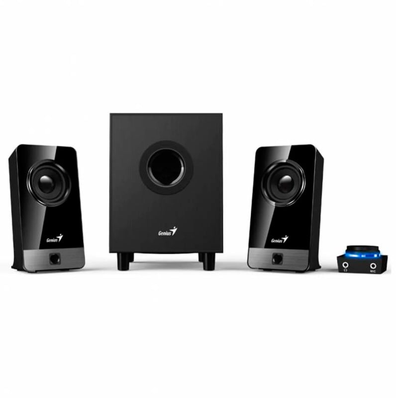 PARLANTES GENIUS SW-G2.1 300X 10W BLACK