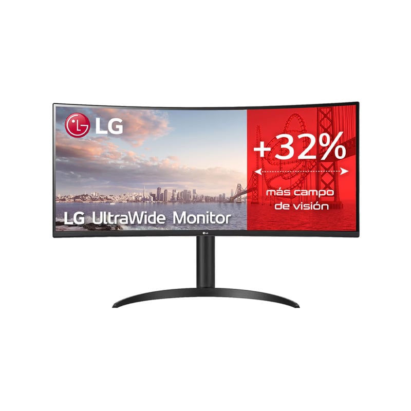 MONITOR GAMER CURVO LED VA GAMER 34" LG 34WP75C-B ULTRA WIDE WQHD 5MS 160HZ FREESYNC PREMIUM