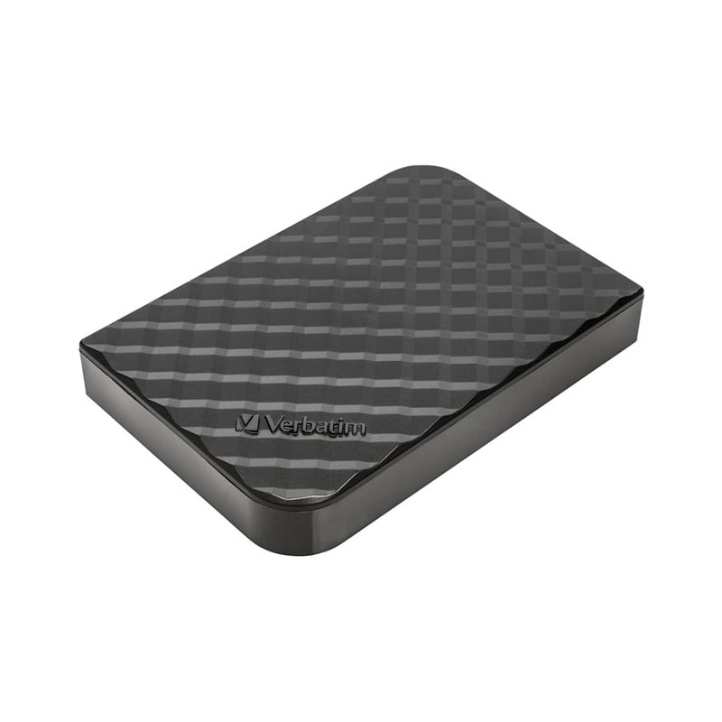 DISCO EXTERNO HDD 4TB VERBATIM STORE GO - USB 3.0 - BLACK