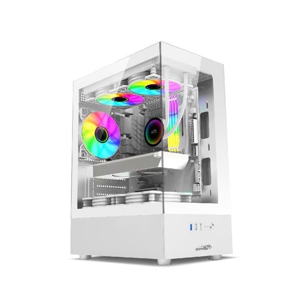 Gabinete Sentey 6100-Sf H10 White - Sin Cooler Fan