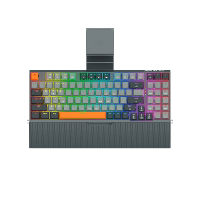 TECLADO MECANICO 80% REDRAGON OLAF K648GG RGB SWITCH RED