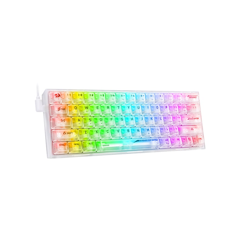 TECLADO MECANICO 60% REDRAGON FIZZ K617CT-RGB