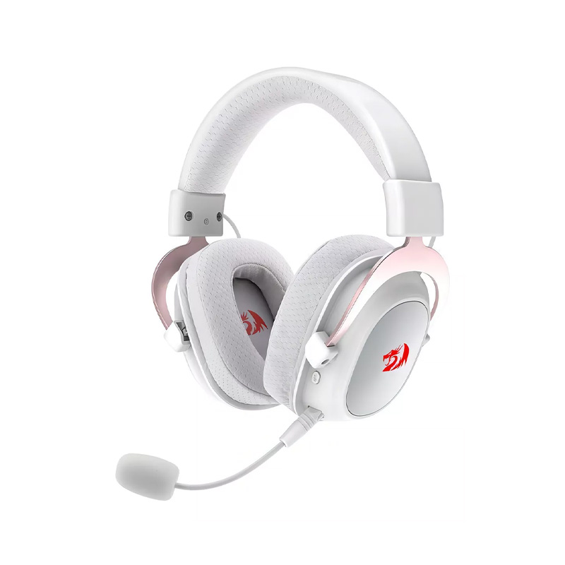 AURICULAR C/MIC INALAMBRICO REDRAGON ZEUS PRO INALÁMBRICO BLANCO- H510W-PRO