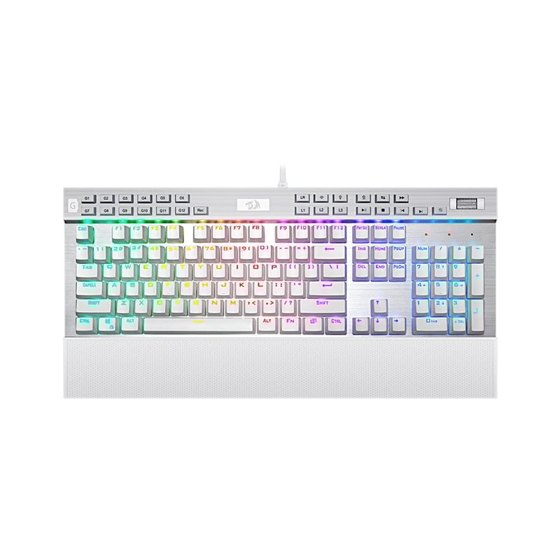 TECLADO REDRAGON K550 YAMA MECANICO RGB BLANCO ESPAÑOL