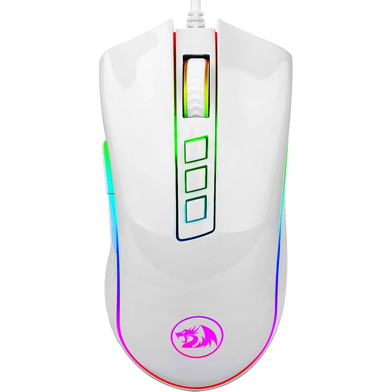 MOUSE REDRAGON M711 COBRA WHITE