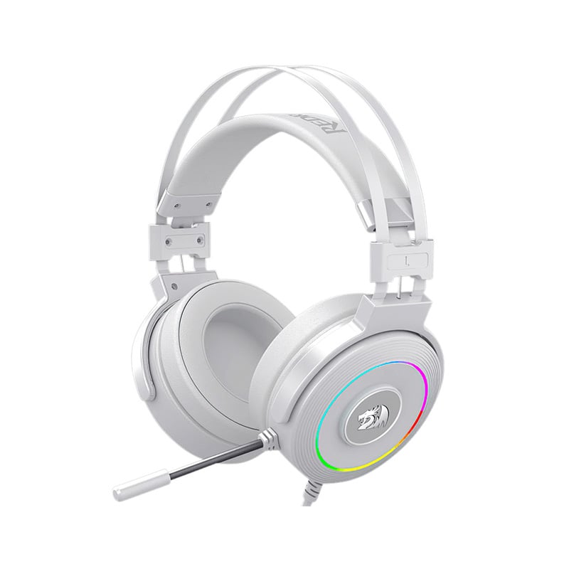 AURICULAR C/MIC GAMER REDRAGON H320W LAMIA 2 WHITE RGB