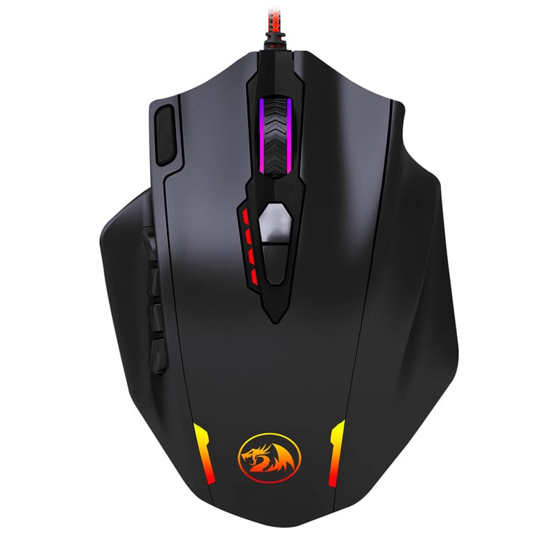MOUSE REDRAGON M908 IMPACT RGB MOBA Y MMORPG