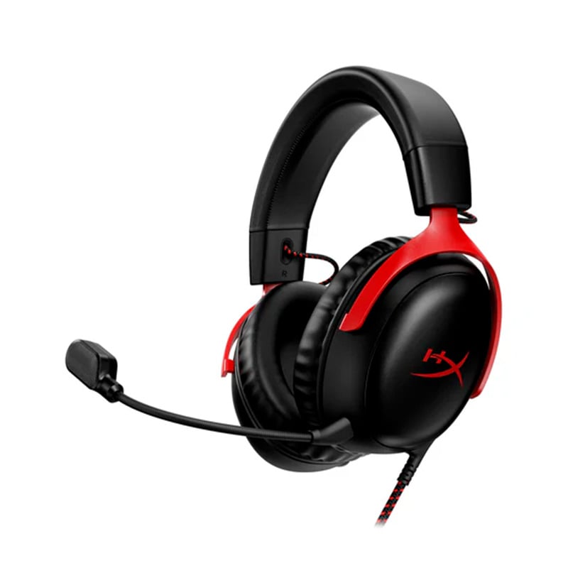 AURICULAR HYPERX CLOUD III NEGRO - ROJO