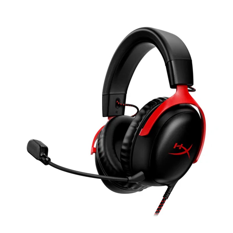 AURICULAR HYPERX CLOUD 3 NEGRO - ROJO