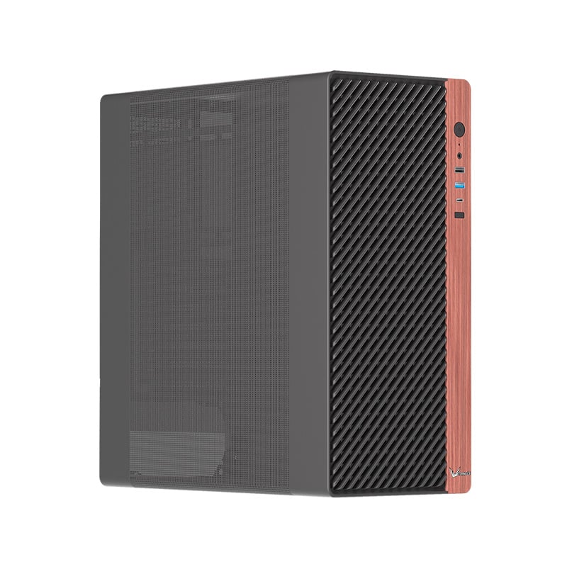 GABINETE GAMER FORMULA V TIMBERLINE T2 BLACK 4 FAN FRGB