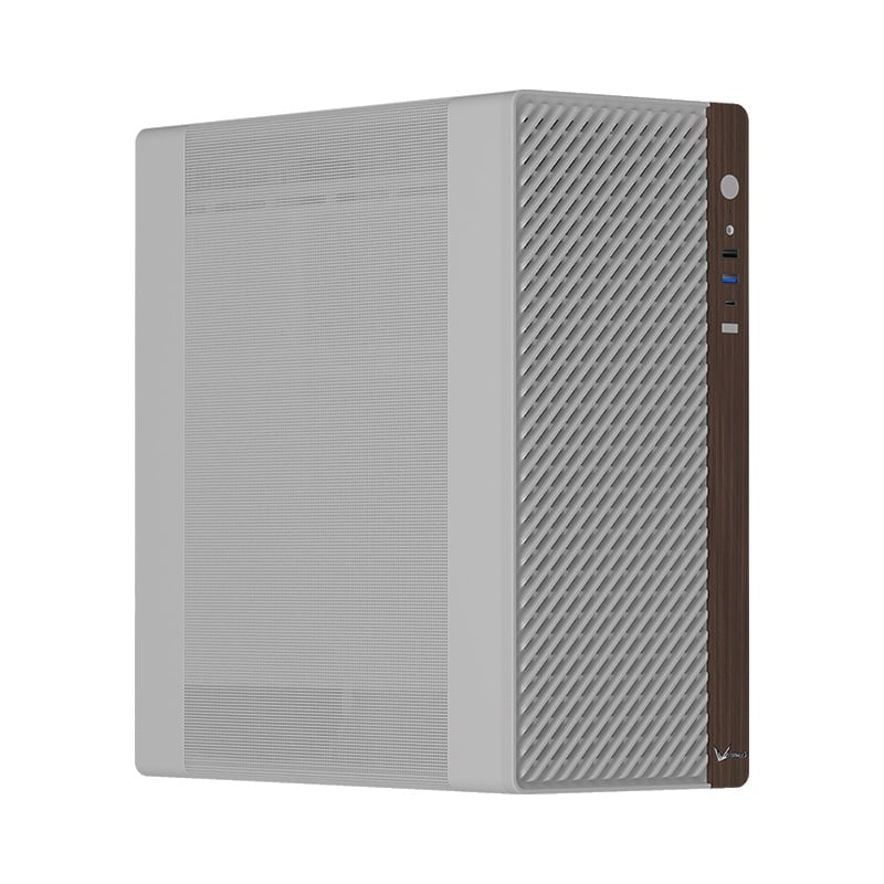 GABINETE GAMER FORMULA V TIMBERLINE T2 WHITE 4 FAN FRGB