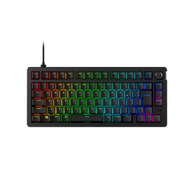 OUTLET - TECLADO GAMER HYPERX ALLOY RISE 75% RGB