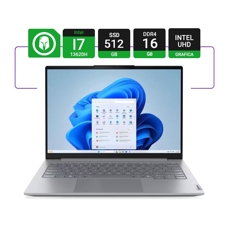 NOTEBOOK LENOVO IDEAPAD SLIM 15,3" WUXGA I7 13620H 16GB RAM 512GB NVME - W11H