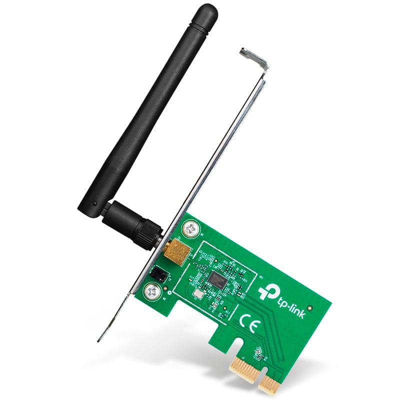 PLACA DE RED PCIE WIFI TP-LINK TL-WN781ND 2.4GHZ 150MBPS