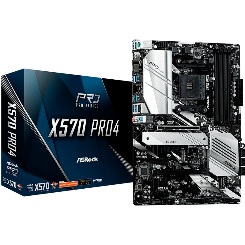 MOTHERBOARD ASROCK X570 PRO4 AM4