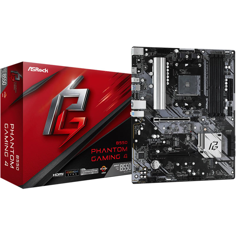 MOTHERBOARD ASROCK B550 PHANTOM GAMING 4