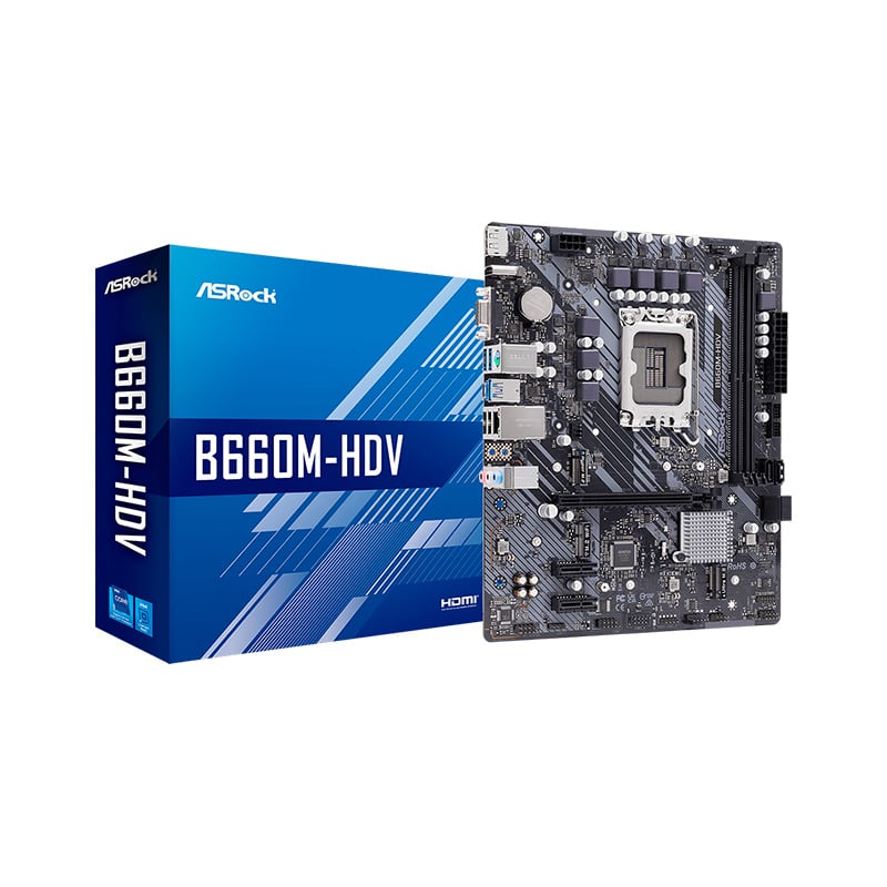 MOTHERBOARD ASROCK B660M HDV DDR4 S1700
