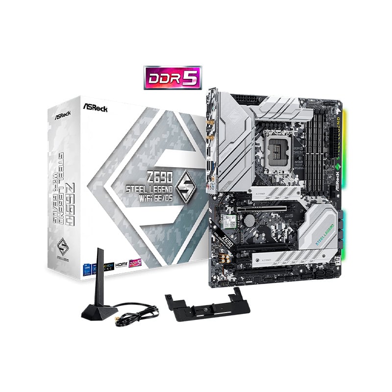 MOTHERBOARD ASROCK Z690 STEEL LEGEND WIFI 1700 DDR5