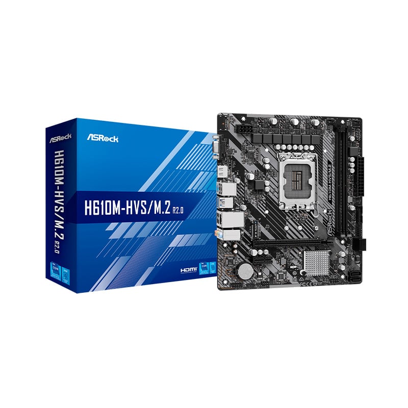 MOTHERBOARD ASROCK H610M-HVS M.2 DDR4 S1700