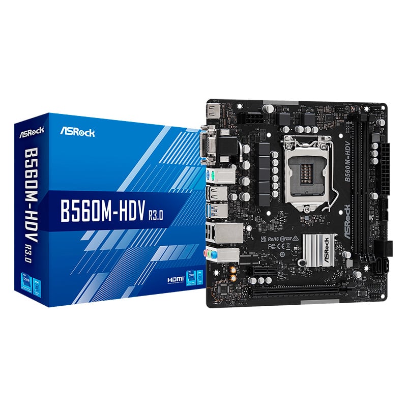 MOTHERBOARD ASROCK B560M-HDV R3 1200