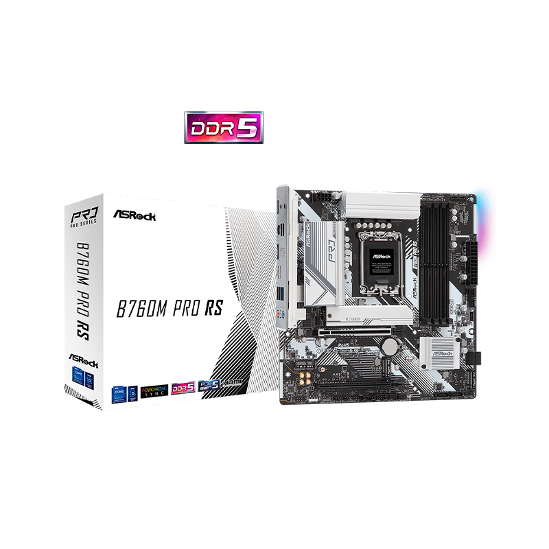 MOTHERBOARD ASROCK B760M PRO RS DDR5 1700