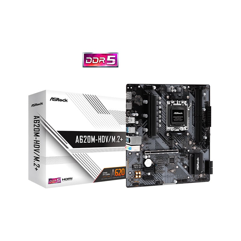 MOTHERBOARD ASROCK A620M HDV M.2 AM5