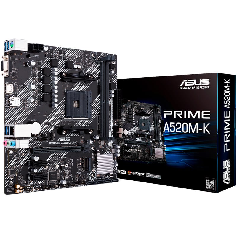 MOTHERBOARD ASUS A520M-K PRIME AM4