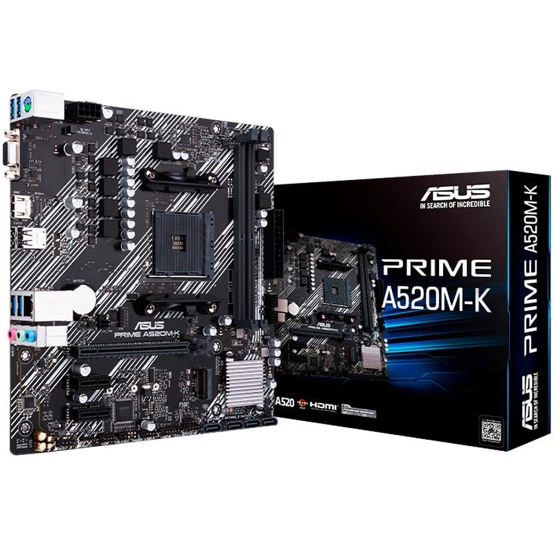 Motherboard Asus A520M K Prime AM4 - Maximus Gaming Hardware