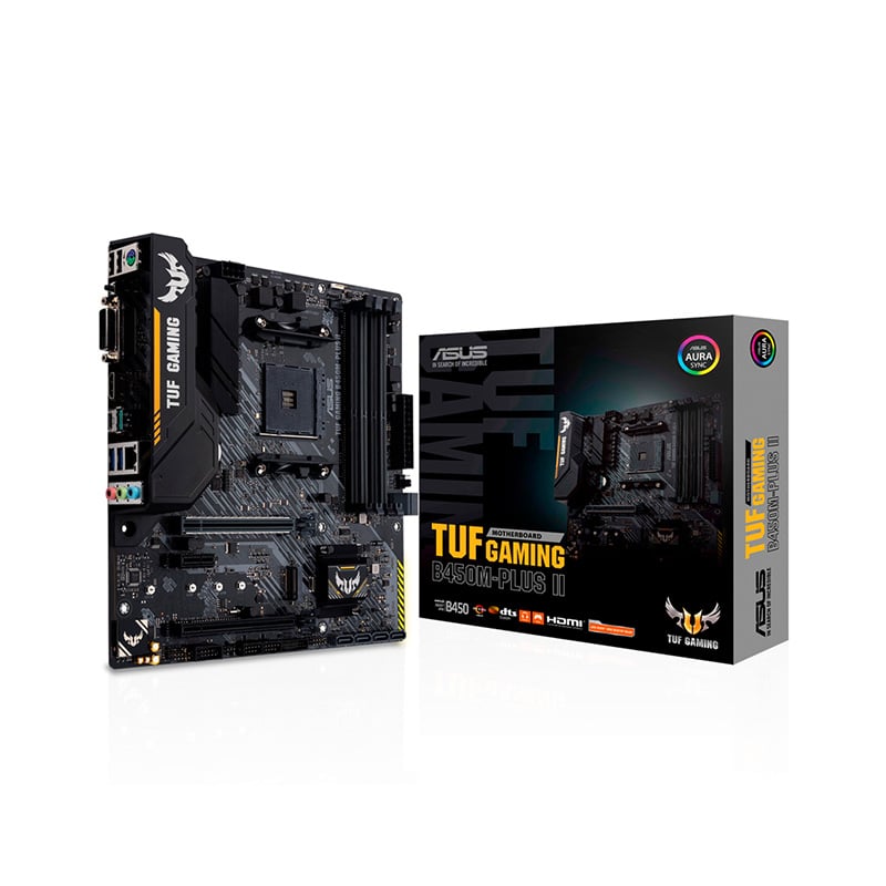 MOTHERBOARD ASUS B450M TUF PLUS II GAMING AM4