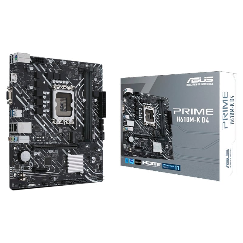 MOTHERBOARD ASUS PRIME H610M-K DDR4 S1700