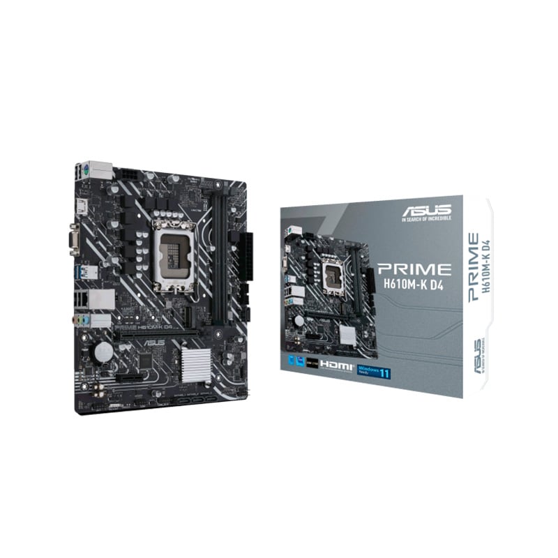 MOTHERBOARD ASUS PRIME H610M-K CSM DDR4 S1700