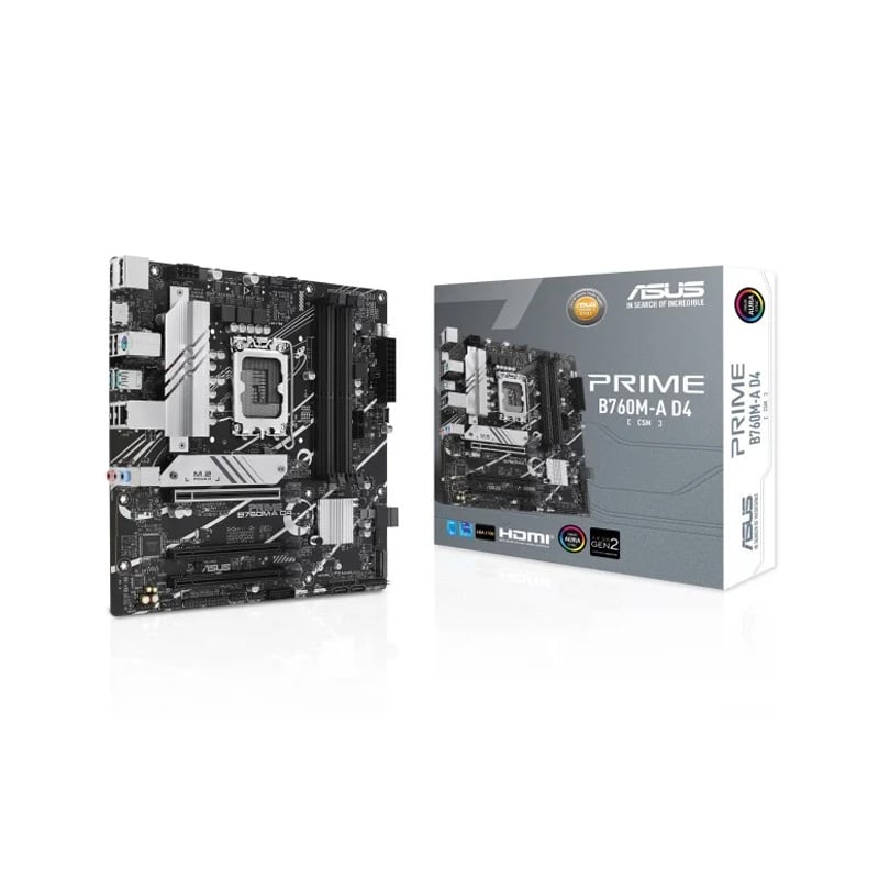 MOTHERBOARD ASUS PRIME B760M-A CSM DDR5 S1700
