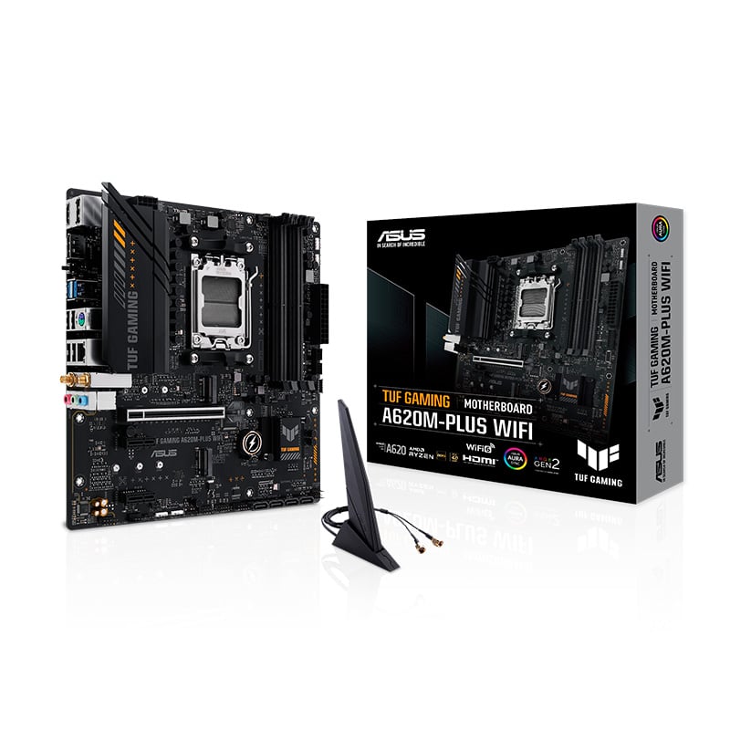 MOTHERBOARD ASUS TUF GAMING A620M-PLUS WIFI AM5