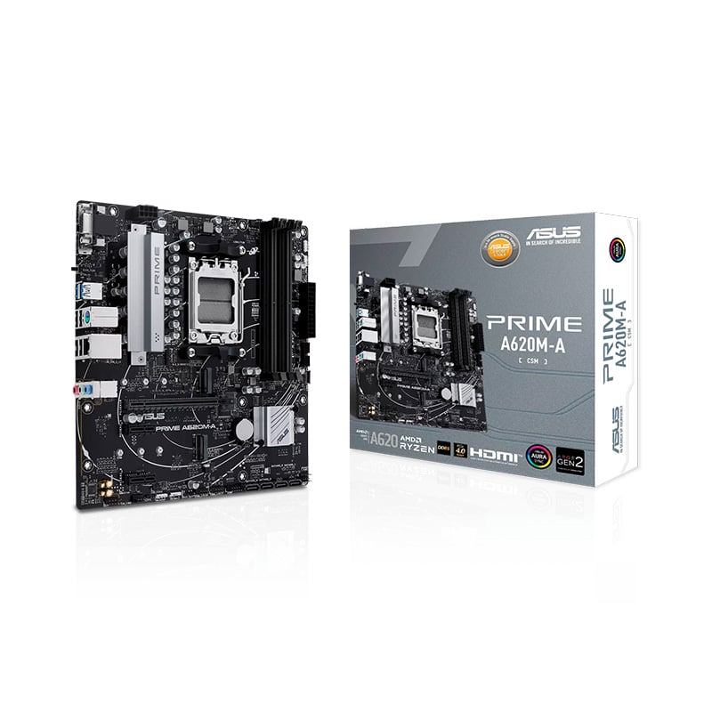 MOTHERBOARD ASUS PRIME A620M-A CSM DDR5 AM5