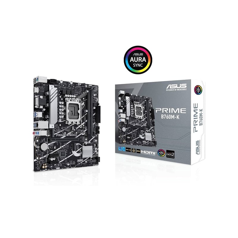 MOTHERBOARD ASUS PRIME B760M-K DDR5 S1700