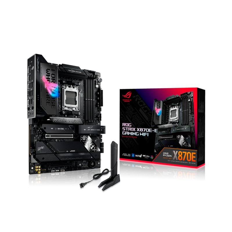 MOTHERBOARD ASUS ROG STRIX X870E-E GAMING WIFI AM5 DDR5