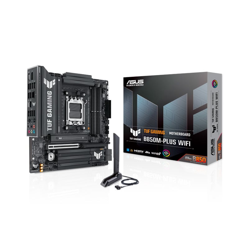 MOTHERBOARD ASUS TUF GAMING B850M PLUS WIFI DDR5 AM5