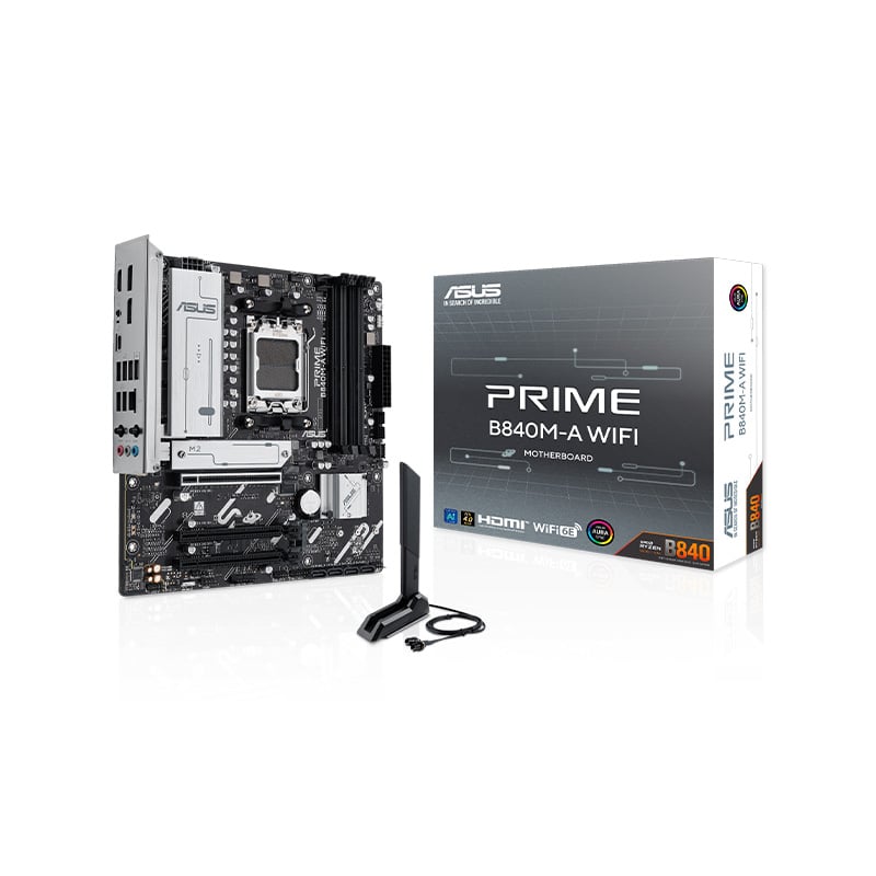 MOTHERBOARD ASUS PRIME B840M-A WIFI DDR5 AM5