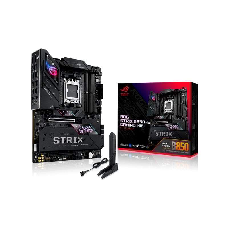MOTHERBOARD ASUS ROG STRIX B850-E GAMING WIFI DDR5 AM5 PCIE 5.0