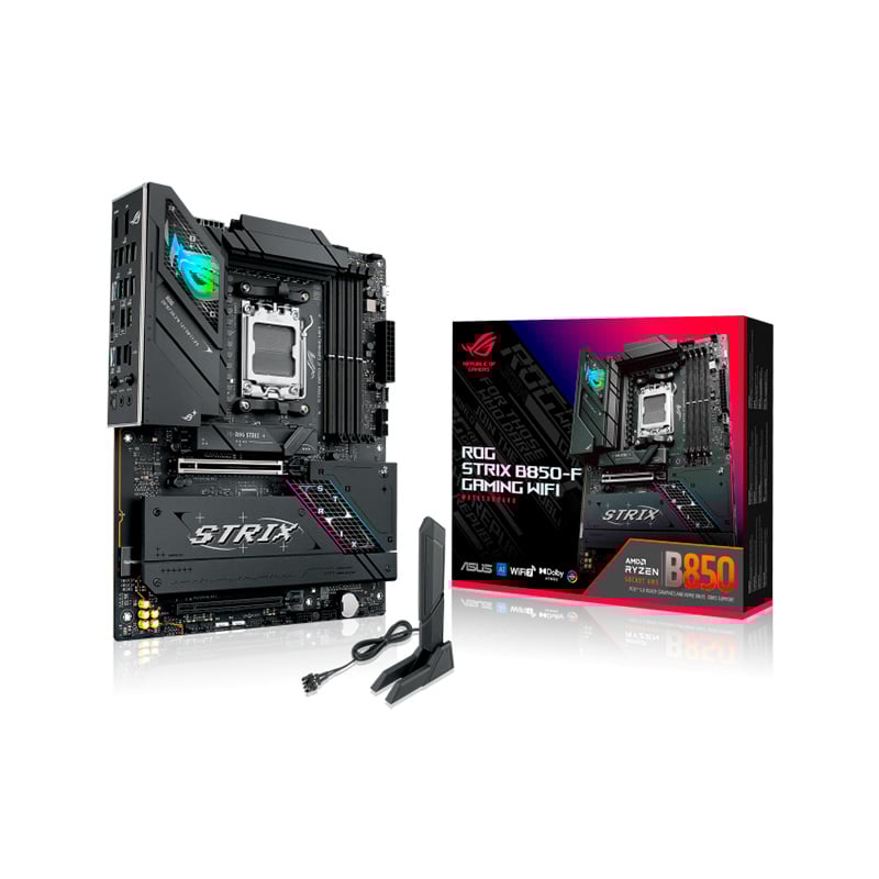 MOTHERBOARD ASUS ROG STRIX B850-F GAMING WIFI DDR5 AM5 PCIE 5.0