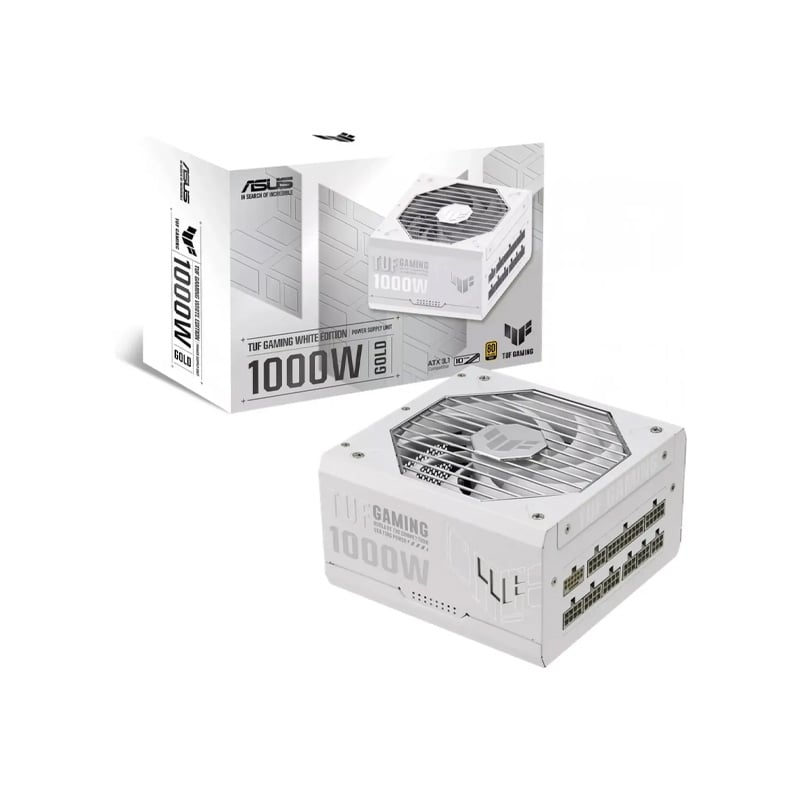 FUENTE 1000W ASUS TUF GAMING 1000G 80 PLUS GOLD - WHITE